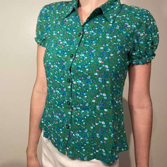 Vintage Floral Top - Picture 4 of 7